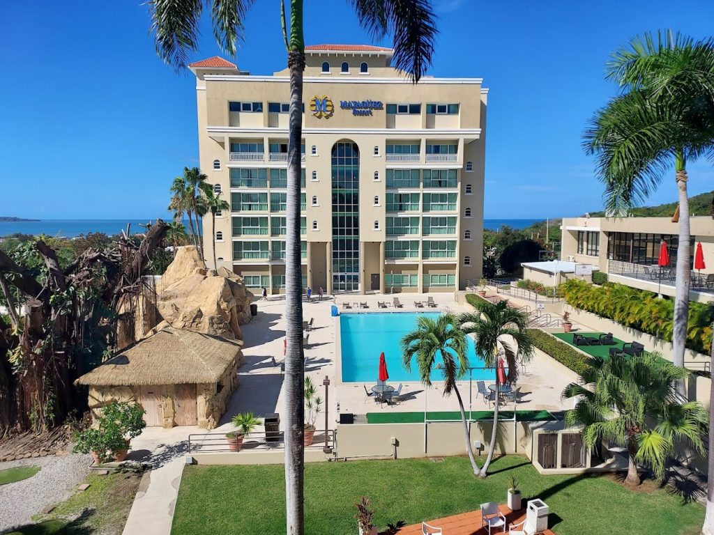 Mayaguez Resort pool and building
