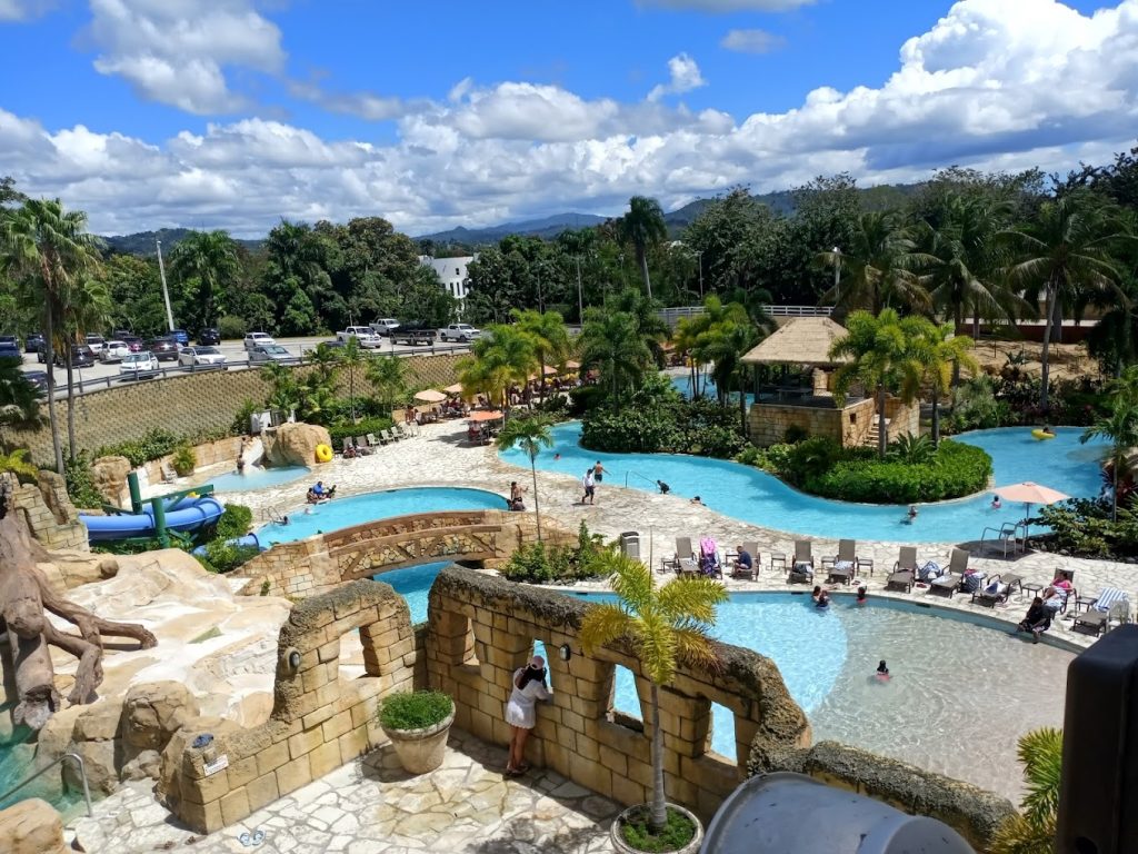 Waterpark and pool at Mayaguez Resort
